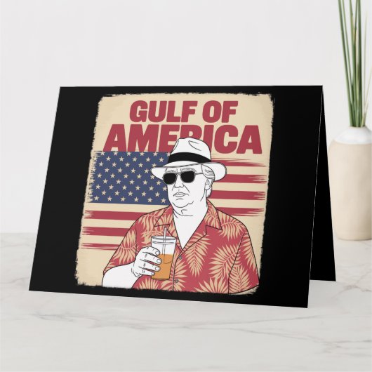 Trump Amerika's Golf Mexico President Trump Kaart (Voorkant)