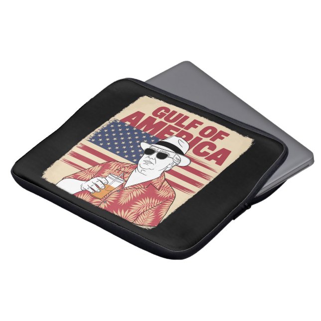 Trump Amerika's Golf Mexico President Trump Laptop Sleeve (Voorkant top)