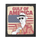 Trump Amerika's Golf Mexico President Trump Notitieblok (Voorkant)