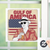 Trump Amerika's Golf Mexico President Trump Raamsticker (Huis)