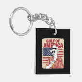 Trump Amerika's Golf Mexico President Trump Sleutelhanger (Voorkant Links)