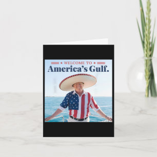 Trump Amerika's Golf Mexico President Trump Somber Kaart