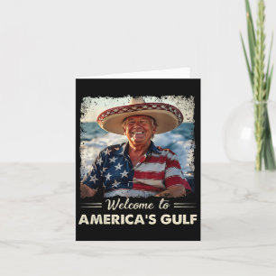 Trump Amerika's Golf Mexico President Trump Somber Kaart