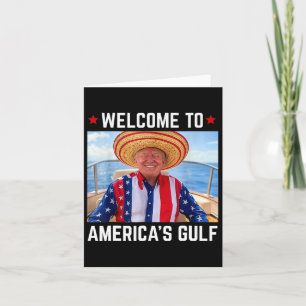 Trump Amerika's Golf Mexico President Trump Somber Kaart