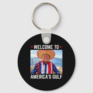 Trump Amerika's Golf Mexico President Trump Somber Sleutelhanger
