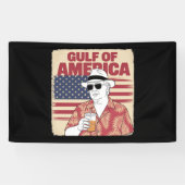 Trump Amerika's Golf Mexico President Trump Spandoek (Horizontaal)