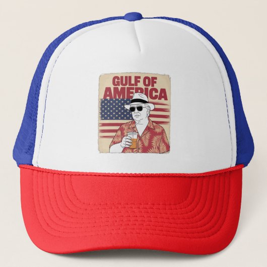 Trump Amerika's Golf Mexico President Trump Trucker Pet (Voorkant)