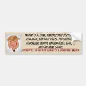 Trump Anal Cavity TUCK 2020 Biden Bumpersticker (Voorkant)