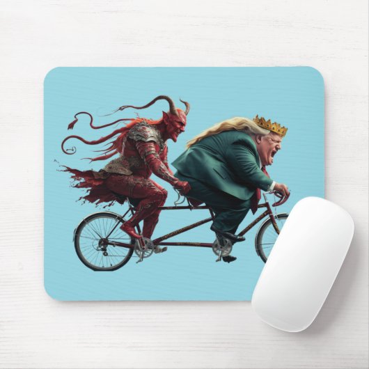 Trump and Devil Mousepad Muismat (Met muis)