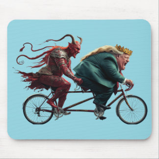 Trump and Devil Mousepad Muismat