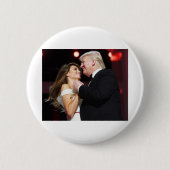 Trump-and-Melania Ronde Button 5,7 Cm (Voorkant)