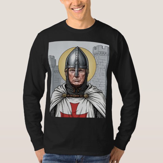 Trump and the Knights Templar T-shirt (Voorkant)