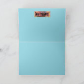 Trump and Toddlers Greeting Card Feestdagen Kaart (Binnen)