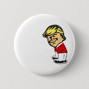 Trump anti-liberale Donald Trump pissen op liberaa Ronde Button 5,7 Cm