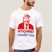 TRUMP ANTICHRIST for PRESIDENT 2016 Men's Tank Top (Voorkant)
