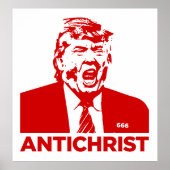 TRUMP ANTICHRIST Poster 2017 (Voorkant)