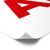 TRUMP ANTICHRIST Poster 2017 (Hoek)