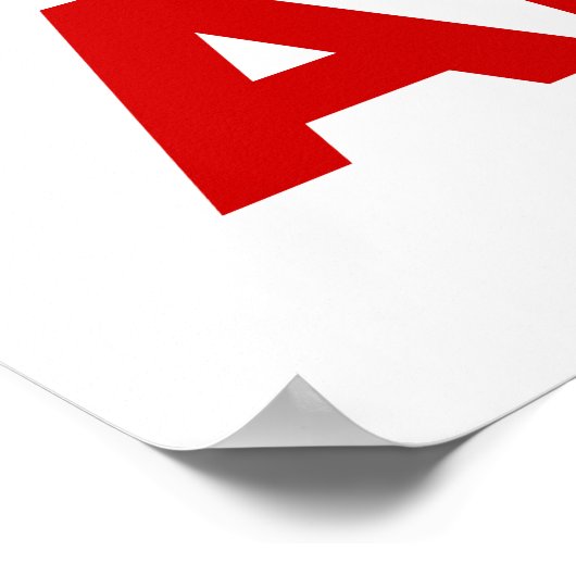 TRUMP ANTICHRIST Poster 2017 (Hoek)