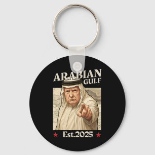 Trump Arabische Golf 2025 - Grappig Trump Golf van Sleutelhanger