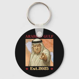 Trump Arabische Golf 2025 - Grappig Trump Golf van Sleutelhanger