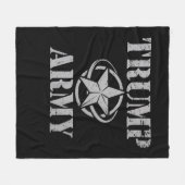 Trump Army 47e Amerikaanse President  Retro Fleece Deken (Voorkant (Horizontaal))