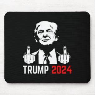 Trump arresteer deze vingers 2024 Amerika VS Flagf Muismat