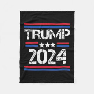 Trump arresteert deze 2 kant fleece deken