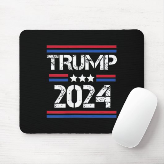 Trump arresteert deze 2 kant muismat (Met muis)