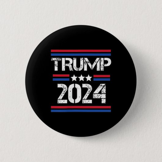 Trump arresteert deze 2 kant ronde button 5,7 cm (Voorkant)