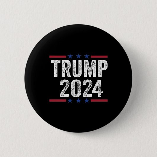 Trump arresteert deze 2 kant ronde button 5,7 cm (Voorkant)