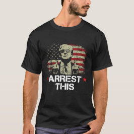 Trump arresteert deze grappige Trump 2024 veroorde T-shirt