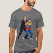 Trump Arresting Maduro Political Satire Graphic  T-shirt (Voorkant)