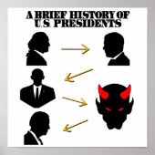 Trump as Devil: Een korte geschiedenis van Amerika Poster (Voorkant)
