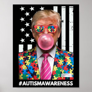 Trump Autisme Bewustzijn voor Trump Autisme 2 Poster