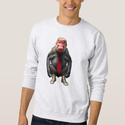 Trump Baboon Sweatshirt (Voorkant)