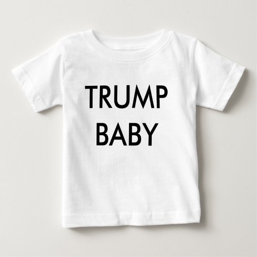 TRUMP BABY shirt (Voorkant)