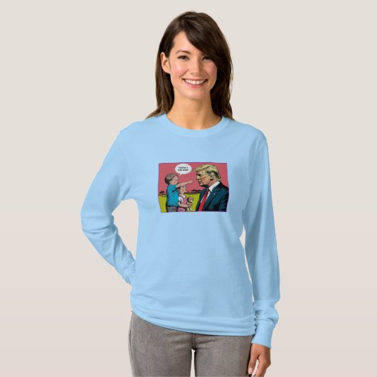 Trump Bad Man T-Shirt 2 (Voorkant volledig)