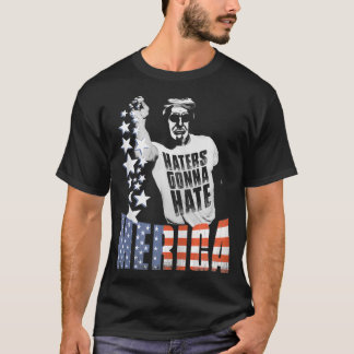 Trump Bae Funny 4e juli Trump Salt Zip T-shirt