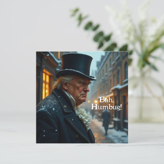 Trump Bah Humbug (Staand voorkant)