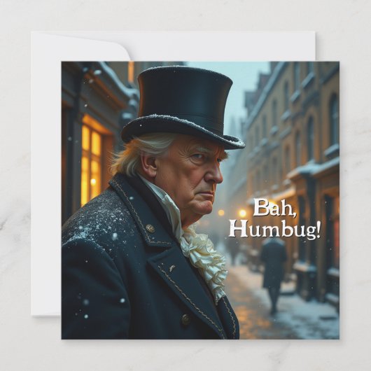 Trump Bah Humbug (Voorkant)