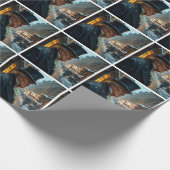 Trump Bah Humbug Cadeaupapier (Hoek)