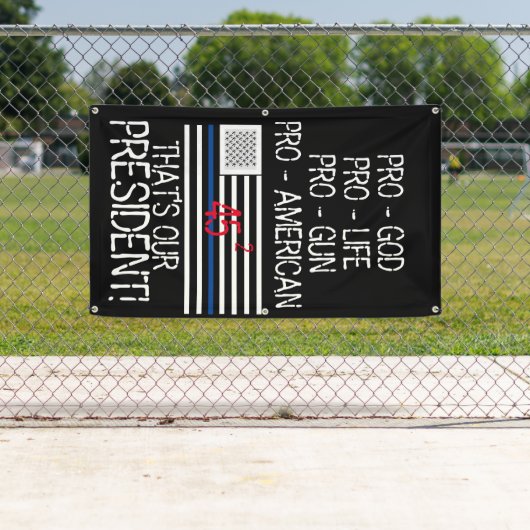 Trump Banner (Insitu)