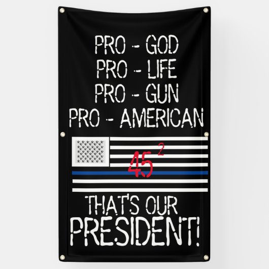 Trump Banner (Verticaal)