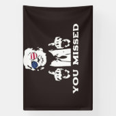 TRUMP BANNER 2024 GEMIST (Verticaal)