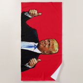 TRUMP BEACH TOWELS STRANDLAKEN (Voorkant)
