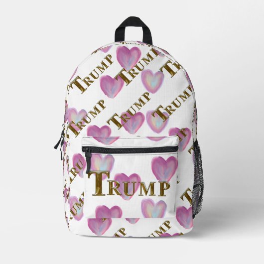 TRUMP BEDRUKTE RUGZAK (Voorkant)