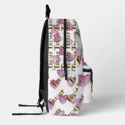 TRUMP BEDRUKTE RUGZAK (Links)