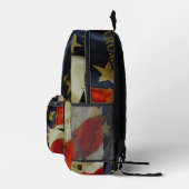 TRUMP BEDRUKTE RUGZAK (Rechts)