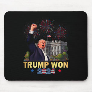Trump behaalde in 2024 President 47e van het Witte Muismat