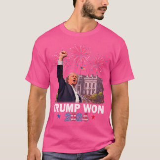 Trump behaalde in 2024 President 47e van het Witte T-shirt